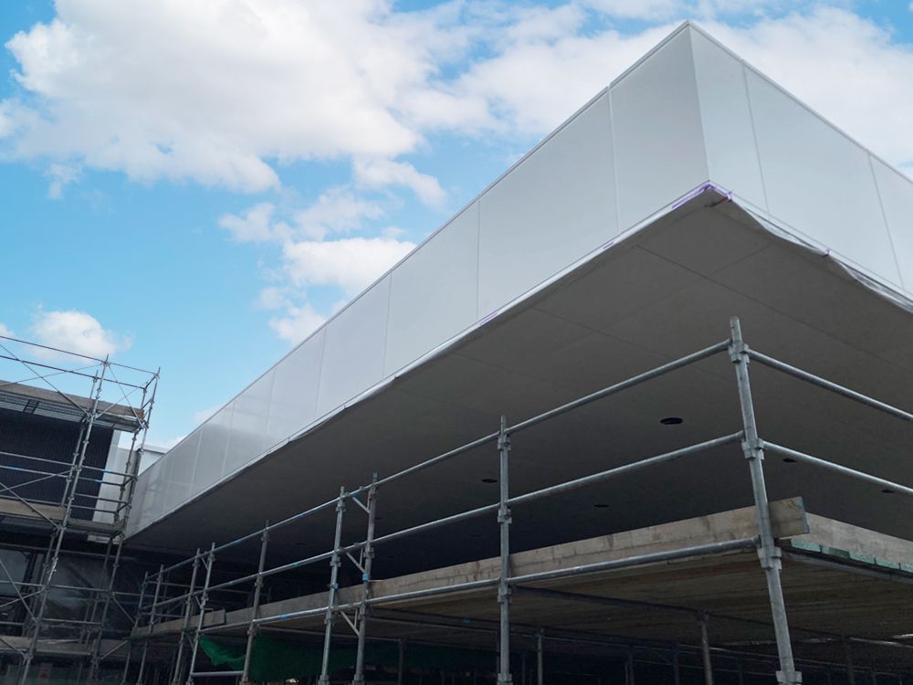 アルミパネル幕板